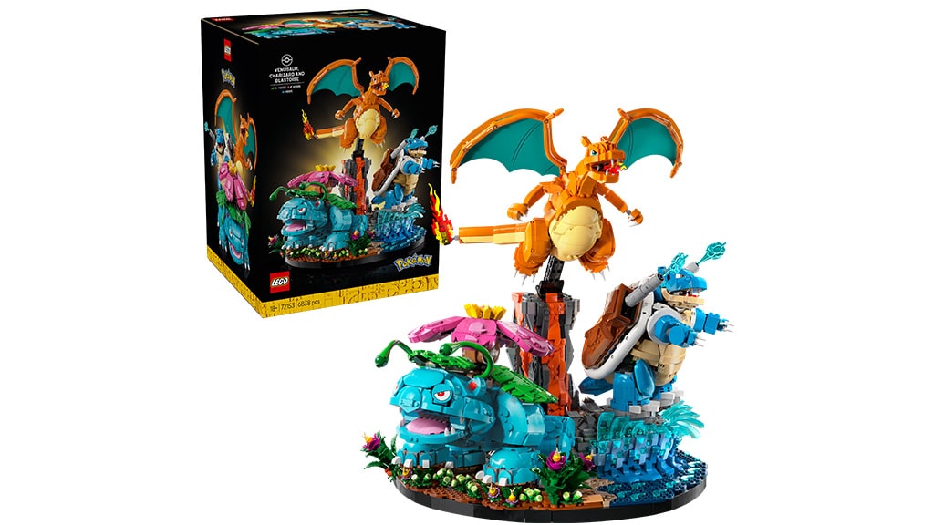LEGO ha presentato i nuovi giochi Pokémon