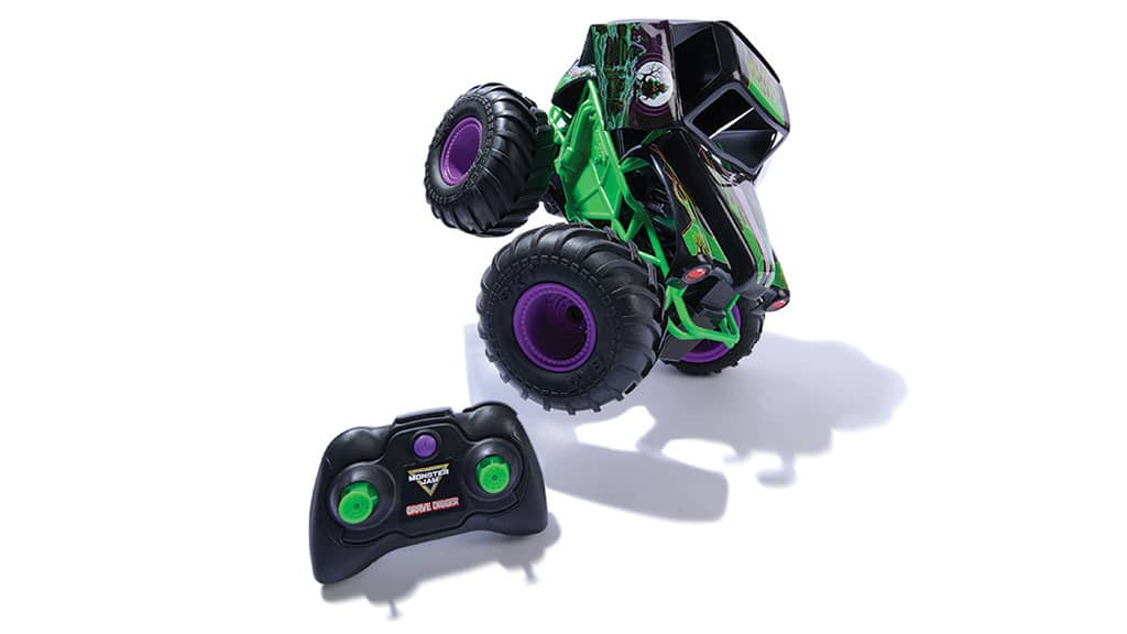 Spin Master Monster Jam Smash & Bash Grave Digger R/C auto telecomandato