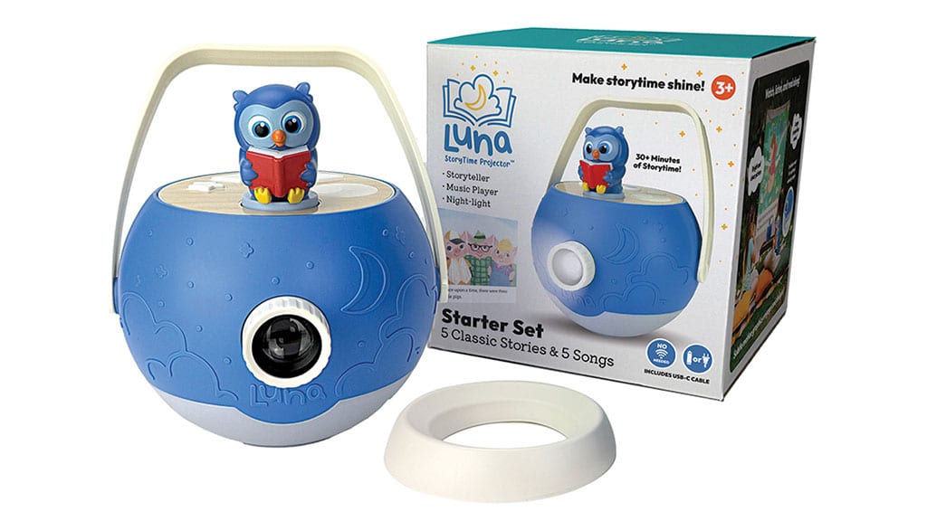 Il Proiettore Luna StoryTime conterrà presto anche personaggi Disney e Pixar