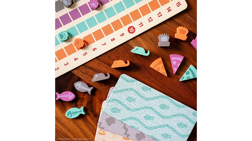 In questo gioco da tavolo i gatti buttano giù tutto dai davanzali