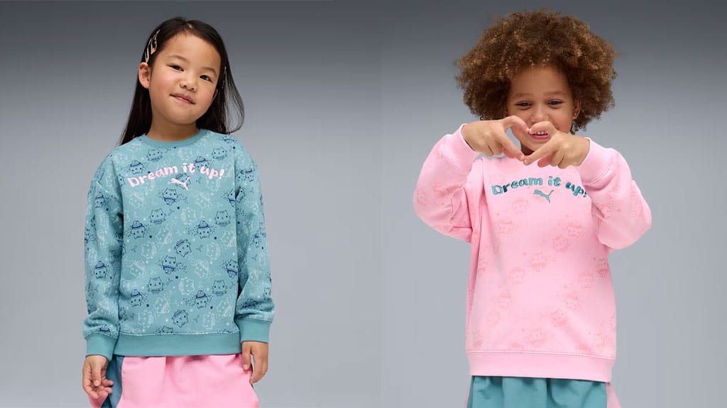 PUMA offre un look perfetto con la nuova collezione di abbigliamento di Gabi's Dollhouse