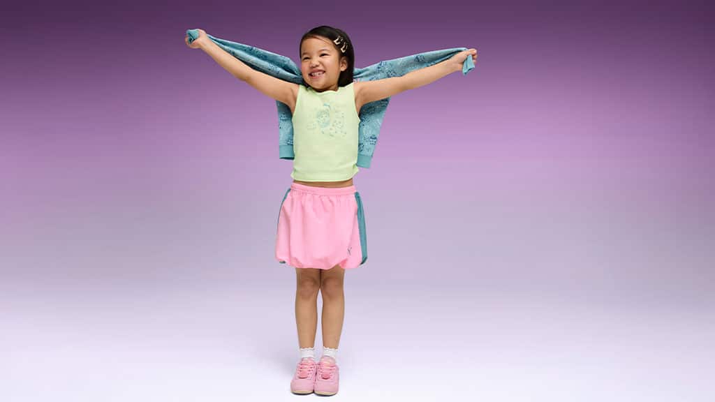 PUMA offre un look perfetto con la nuova collezione di abbigliamento di Gabi's Dollhouse
