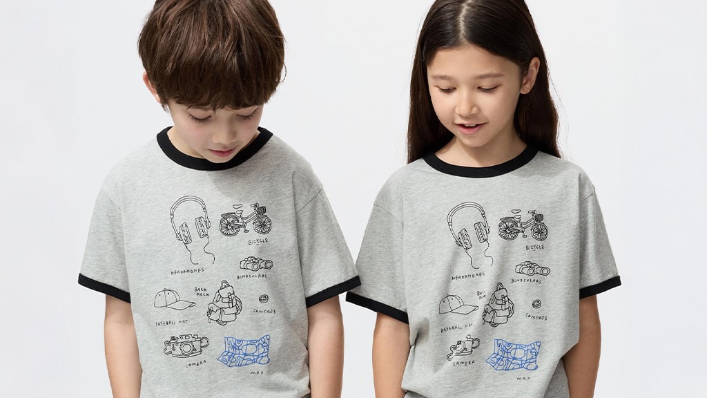 Le magliette Uniqlo Jason Polan sono vere opere d'arte