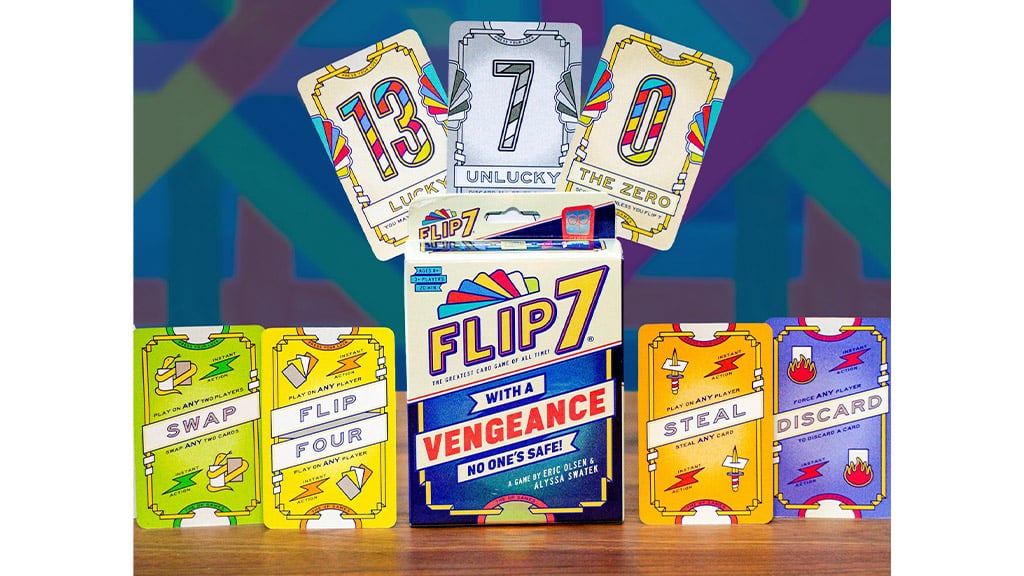 Flip 7 gioco di carte e gioco da tavolo Qork