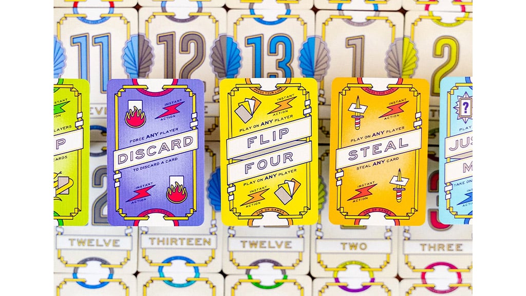 Flip 7 gioco di carte e gioco da tavolo Qork
