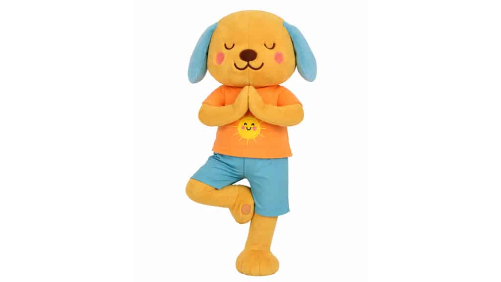 Yogapalooza Puppypalooza peluche cucciolo