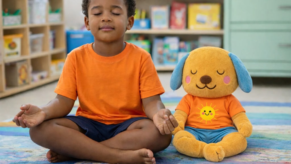 Yogapalooza Puppypalooza peluche cucciolo