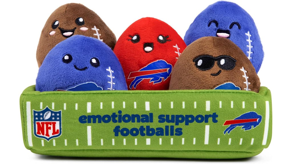 Scopri i nuovi peluche emotivi NFL di Relatable!
