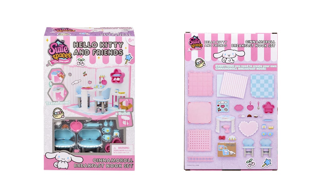 Goliath Sanrio ha presentato la dolce collezione di accessori per la figura di gioco Hello Kitty