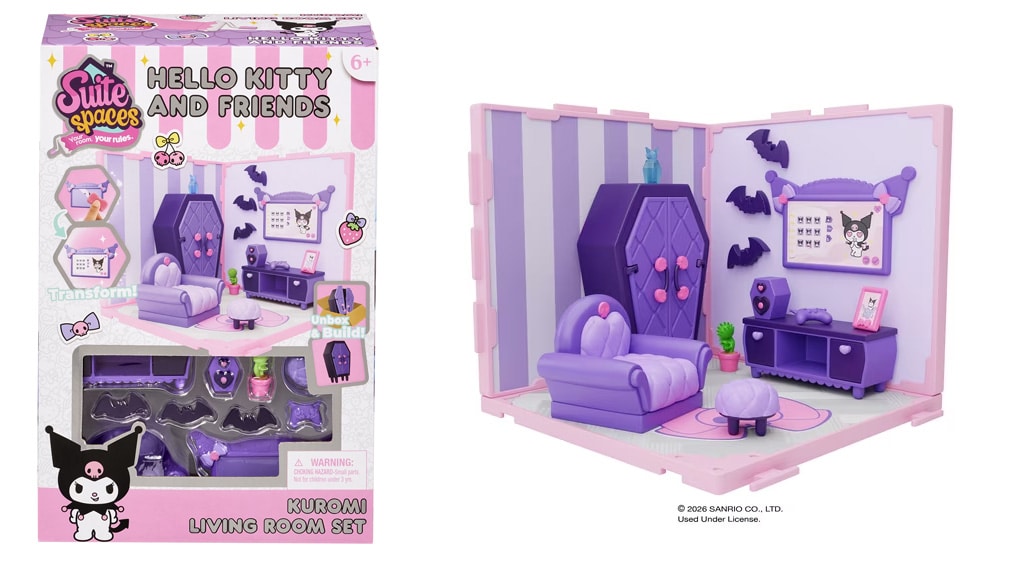 Goliath Sanrio ha presentato la dolce collezione di accessori per la figura di gioco Hello Kitty