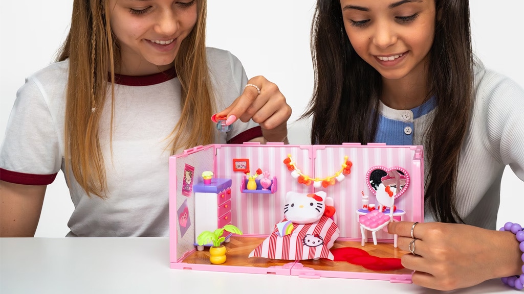 Goliath Sanrio ha presentato la dolce collezione di accessori per la figura di gioco Hello Kitty