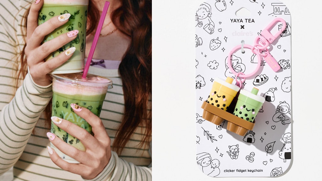 Claire’s e Yaya Tea hanno creato una collezione ispirata al boba