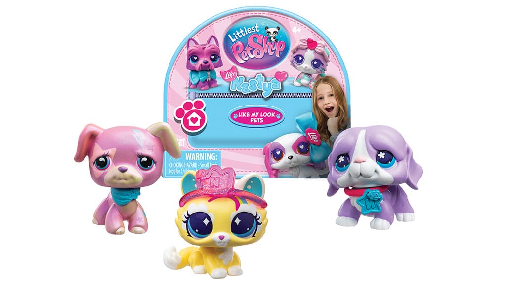Ottieni la nuova collezione di Littlest Pet Shop di Like Nastya!