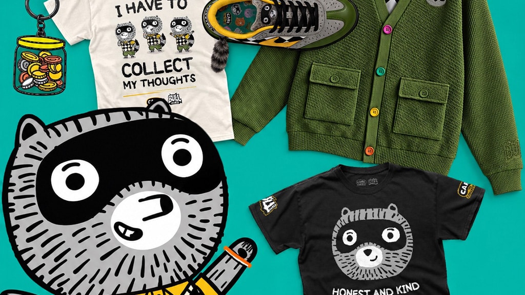 Questa collezione di abbigliamento ispirata ai personaggi di Carl è estremamente carina