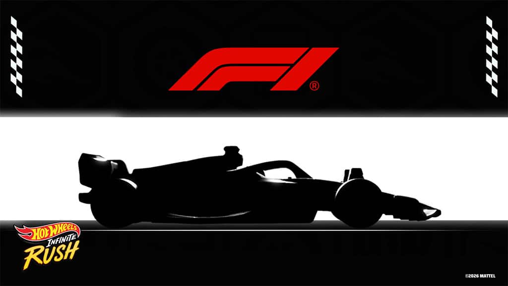 Le tue auto F1 preferite gareggiano in Hot Wheels Infinite Rush