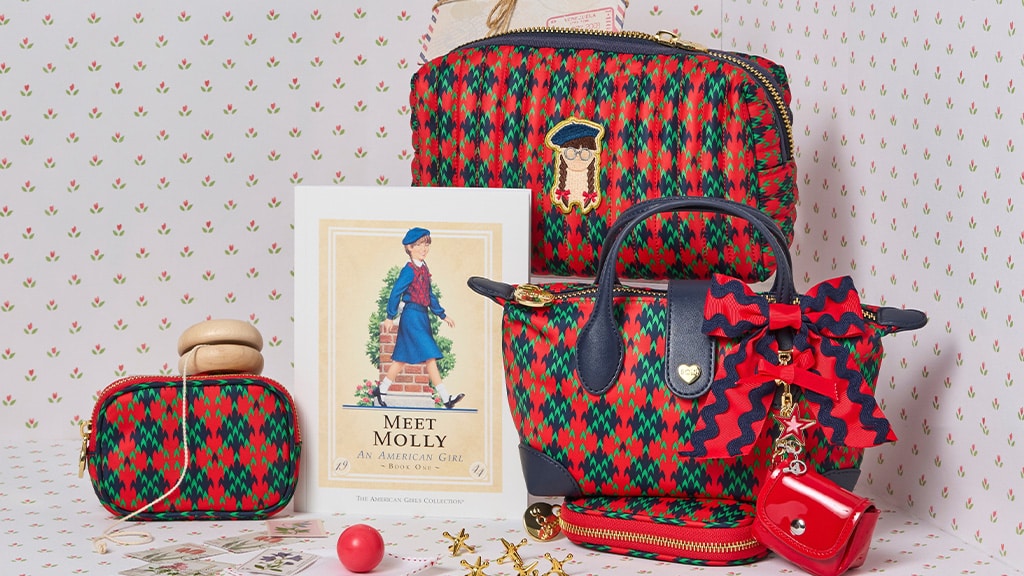 I bambini possono vestirsi con le loro bambole con queste eleganti borse a tema American Girl