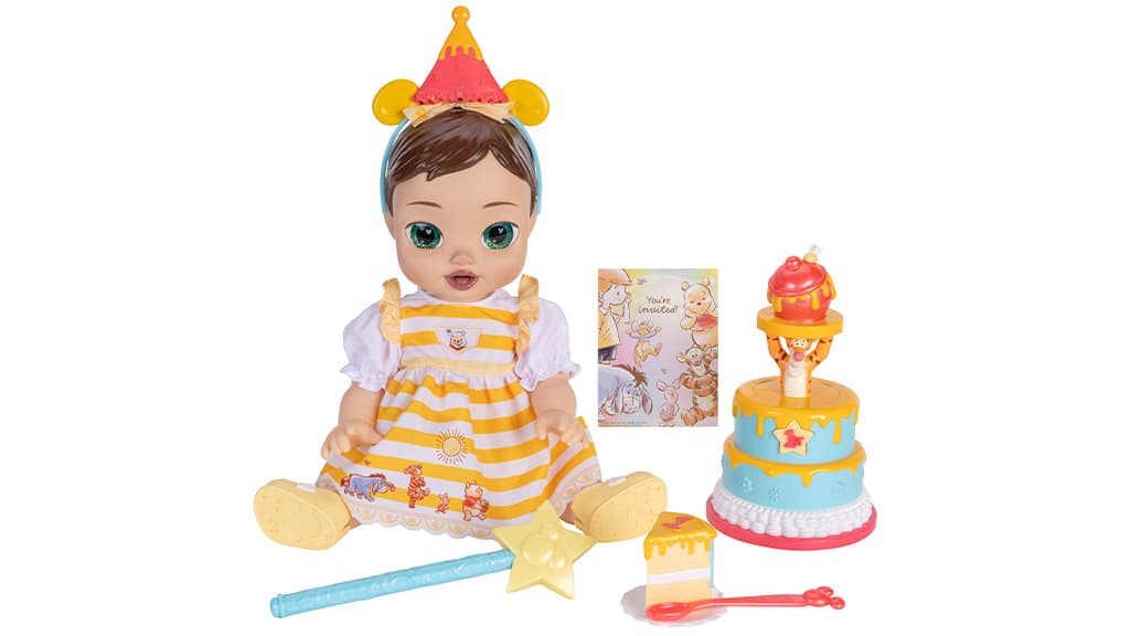 JAKKS Pacific Disney Darlings Sorprese di compleanno magiche Winnie the Pooh