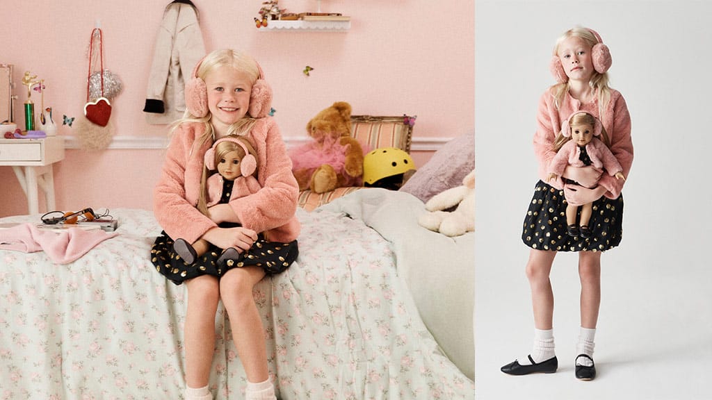 Questa collezione J.Crew x American Girl rende senza tempo il vestirsi coordinati