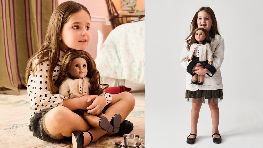 Questa collezione J.Crew x American Girl rende senza tempo il vestirsi coordinati