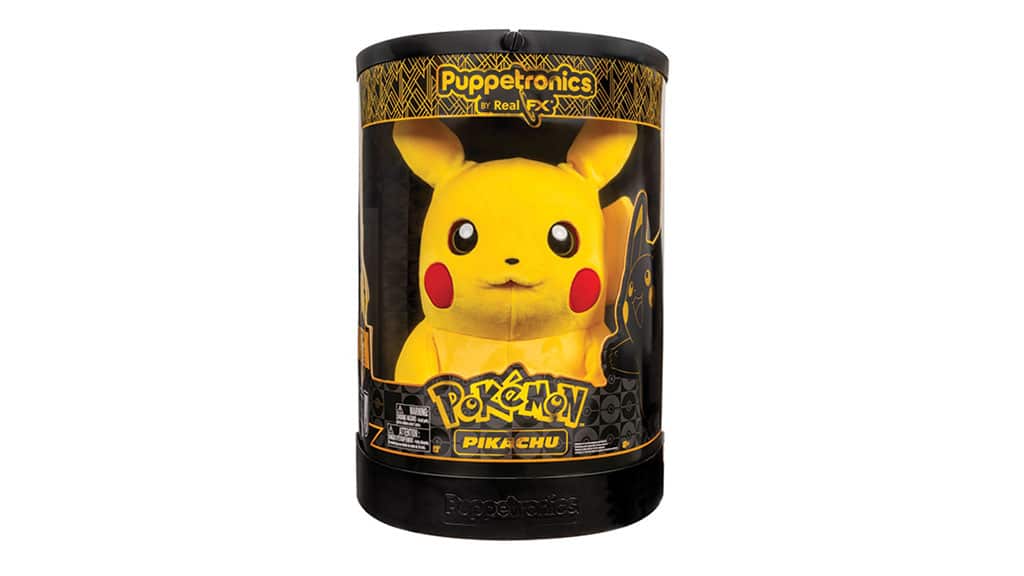 Jazwares RealFX Pokémon Pikachu Puppetronic interattivo in peluche