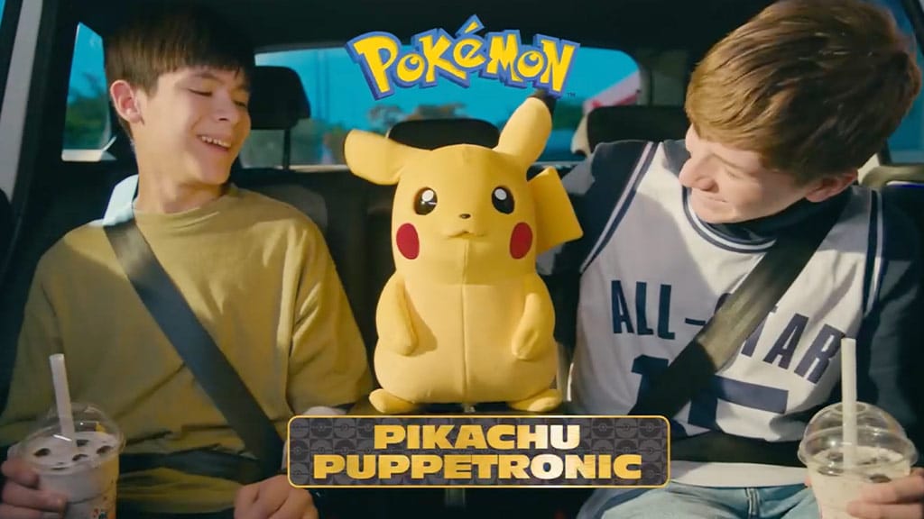 Jazwares RealFX Pokémon Pikachu Puppetronic interattivo in peluche