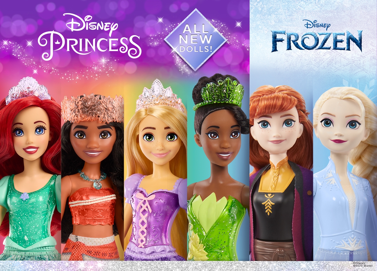 Arrivate le nuove Principesse Disney di Mattel!