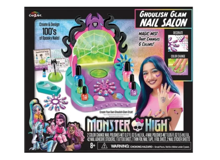Il Cra-Z-Art Ghoulish Glam Salone per Unghie terribilmente carino