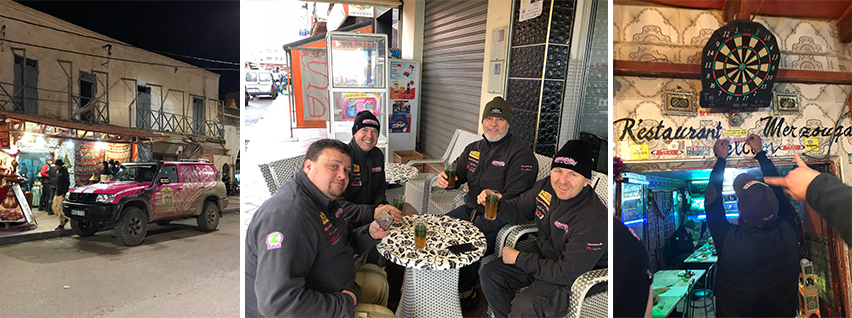 Report sullo stato del Rally Budapest - Bamako giorni di gara 1-3