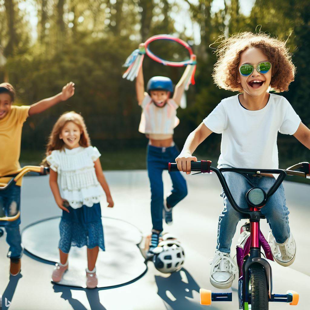 Scopri il mondo emozionante dei giocattoli sportivi per bambini all'aperto e in giardino!