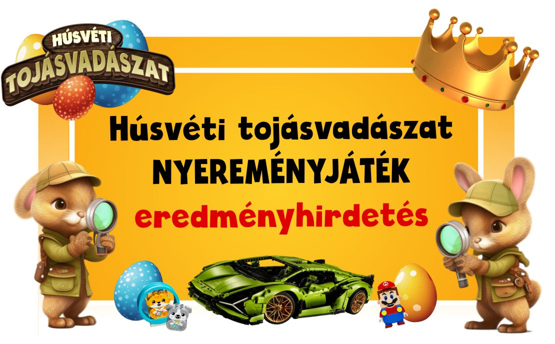 Annuncio dei vincitori del concorso di caccia alle uova di Pasqua