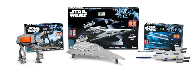 Arrivano i modelli Revell di Star Wars sugli scaffali contemporaneamente a Rogue One