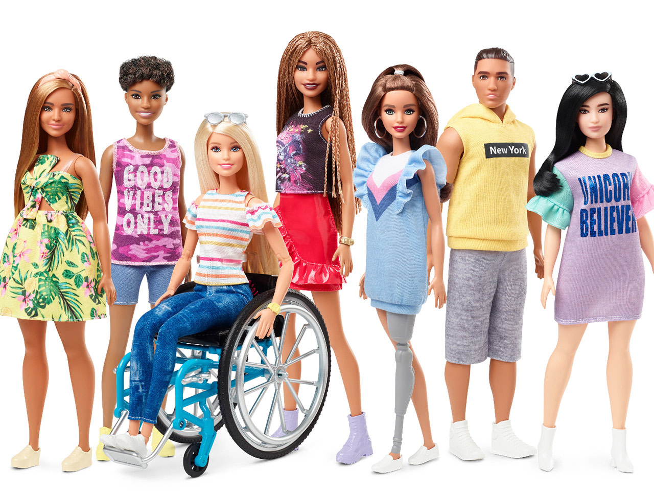 Nuove bambole Barbie su richiesta del pubblico