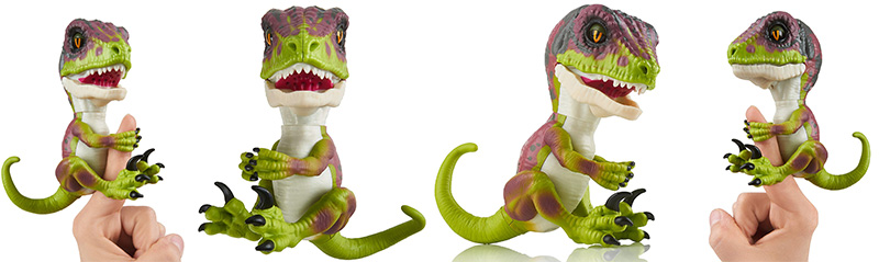 Nella nuovissima serie di Fingerlings incontrerai dei raptor!