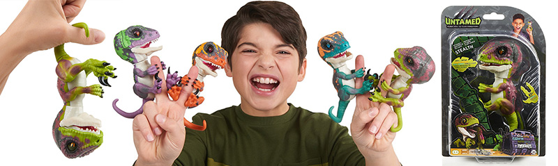 Nella nuovissima serie di Fingerlings incontrerai dei raptor!