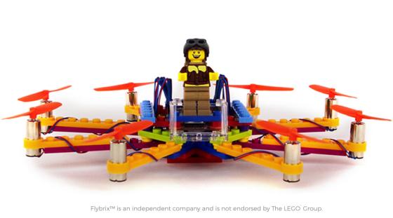 Flybrix: costruisci il tuo drone con mattoncini lego