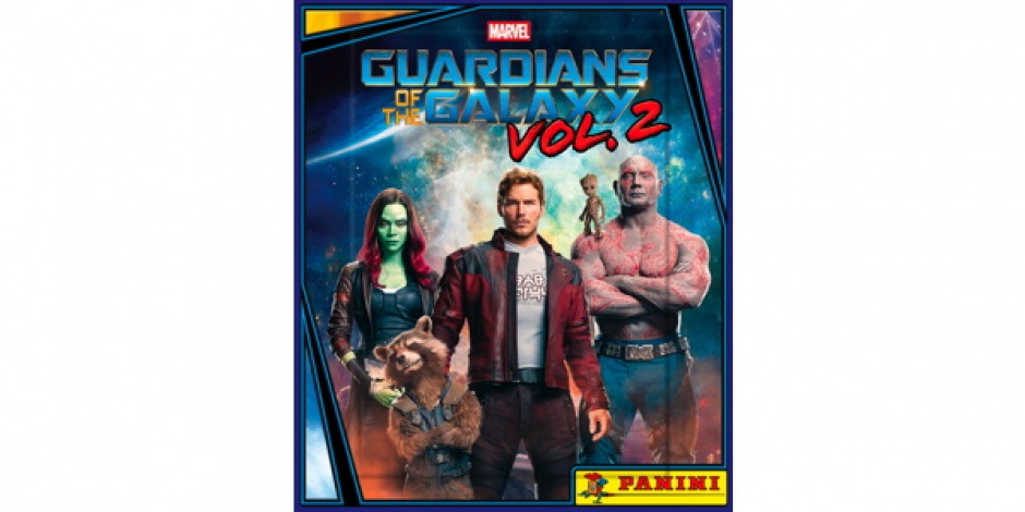 Album di figurine Guardiani della Galassia Vol. 2 da Panini