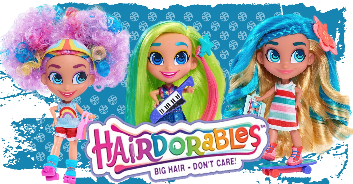 La collezione Hairdorables parla di moda, splendide chiome e brillantezza!