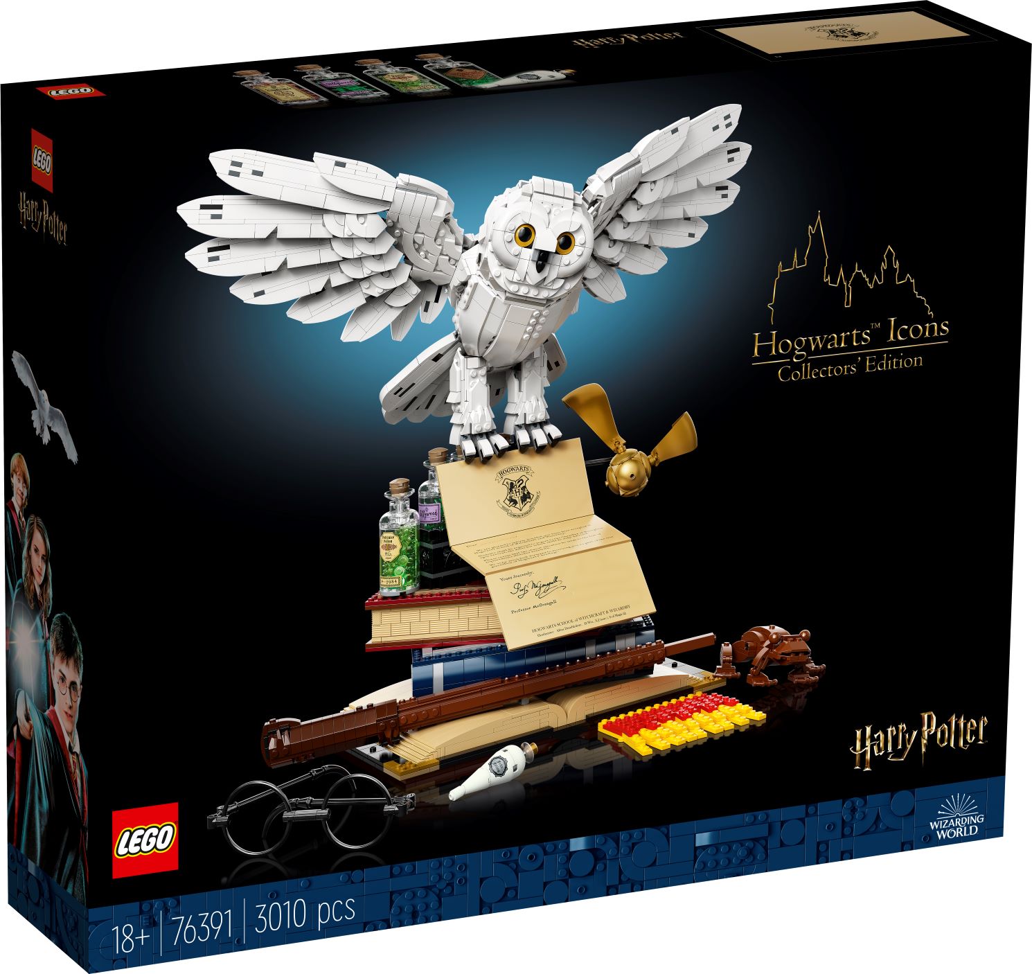LEGO celebra il ventesimo anniversario dei set LEGO Harry Potter con la nuova edizione da collezione Iconica