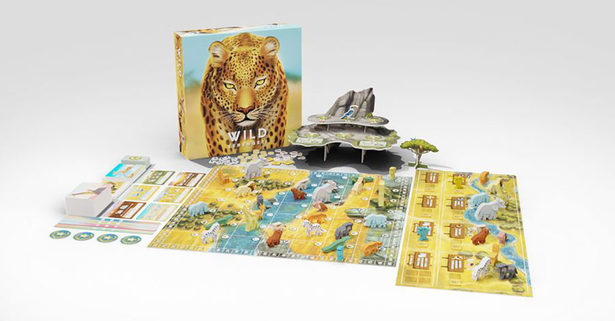 Serengeti gioco da tavolo per la conservazione della fauna selvatica