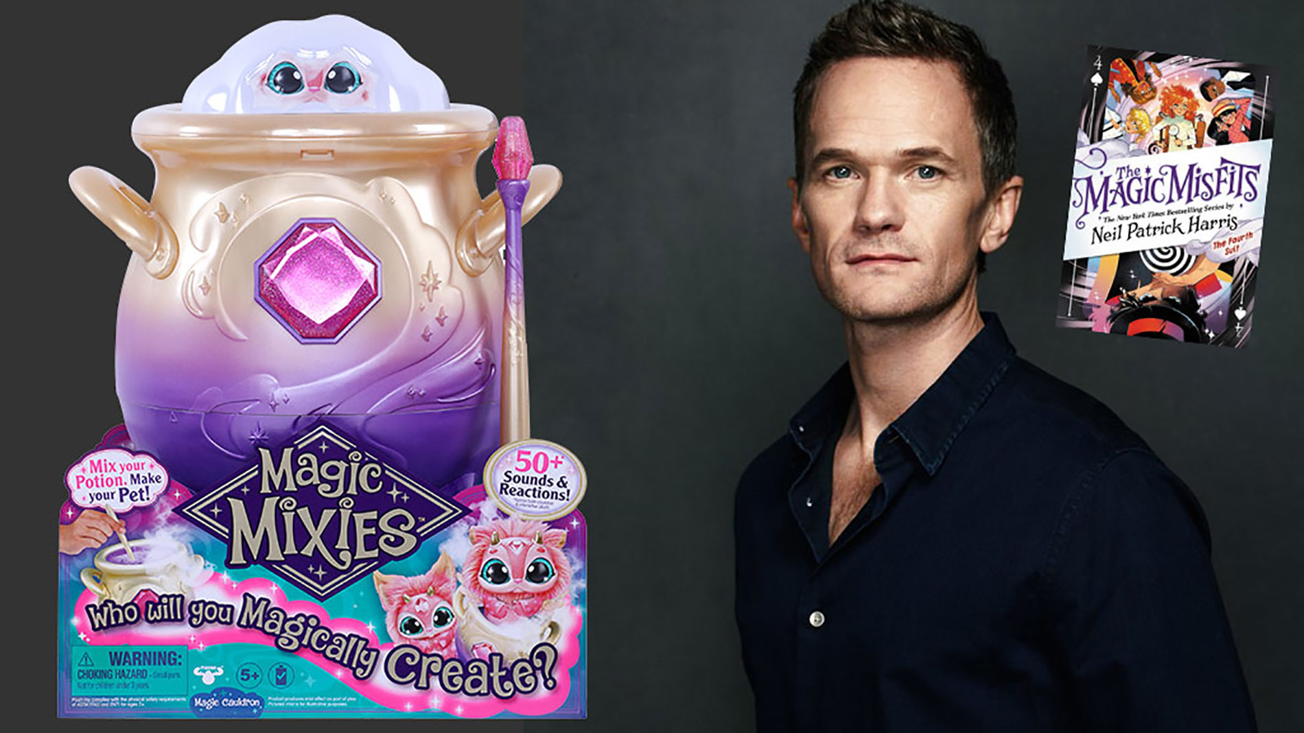 Neil Patrick Harris sarà il magico ambasciatore del Magic Mixies Magic Cauldron