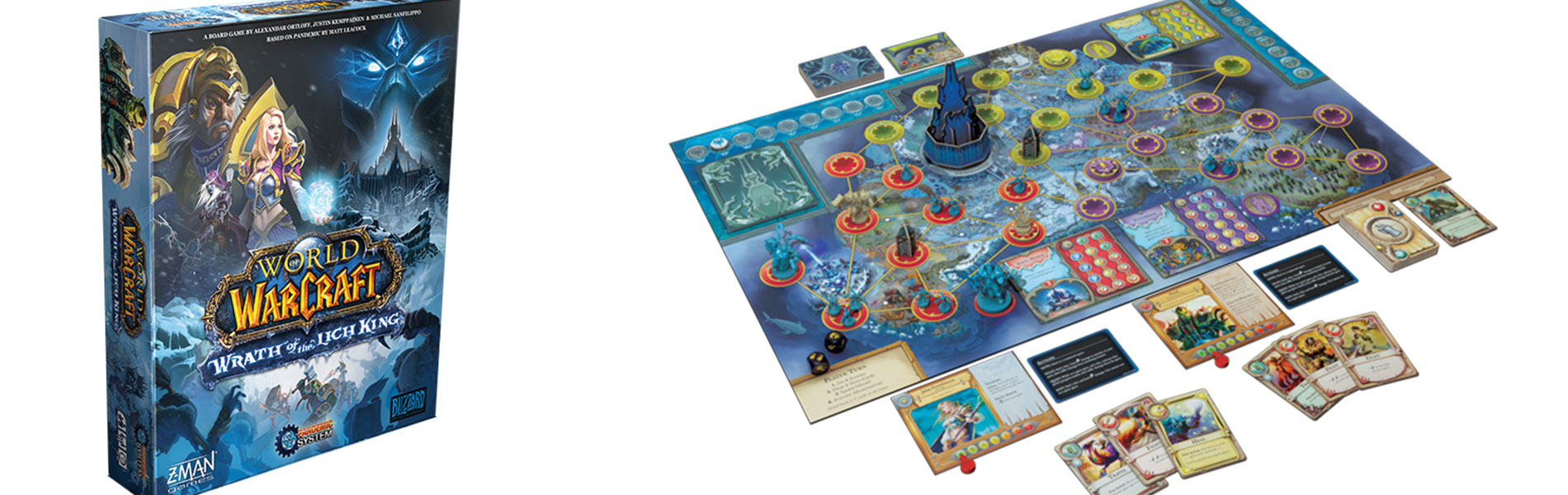 Gioco da tavolo World of Warcraft con il sistema Pandemic