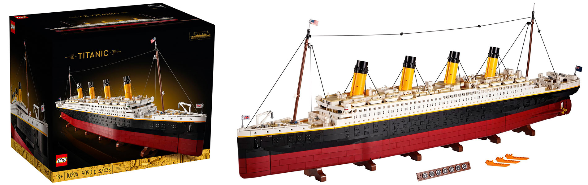 LEGO presenta il set RMS Titanic