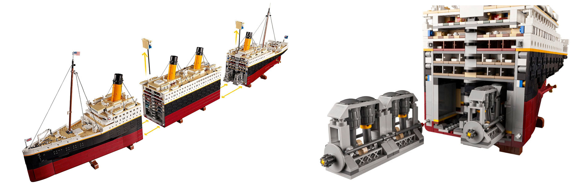 LEGO presenta il set RMS Titanic