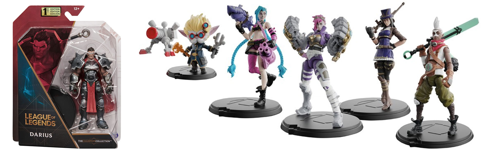 Eroi di League of Legends nella gamma Spin Master