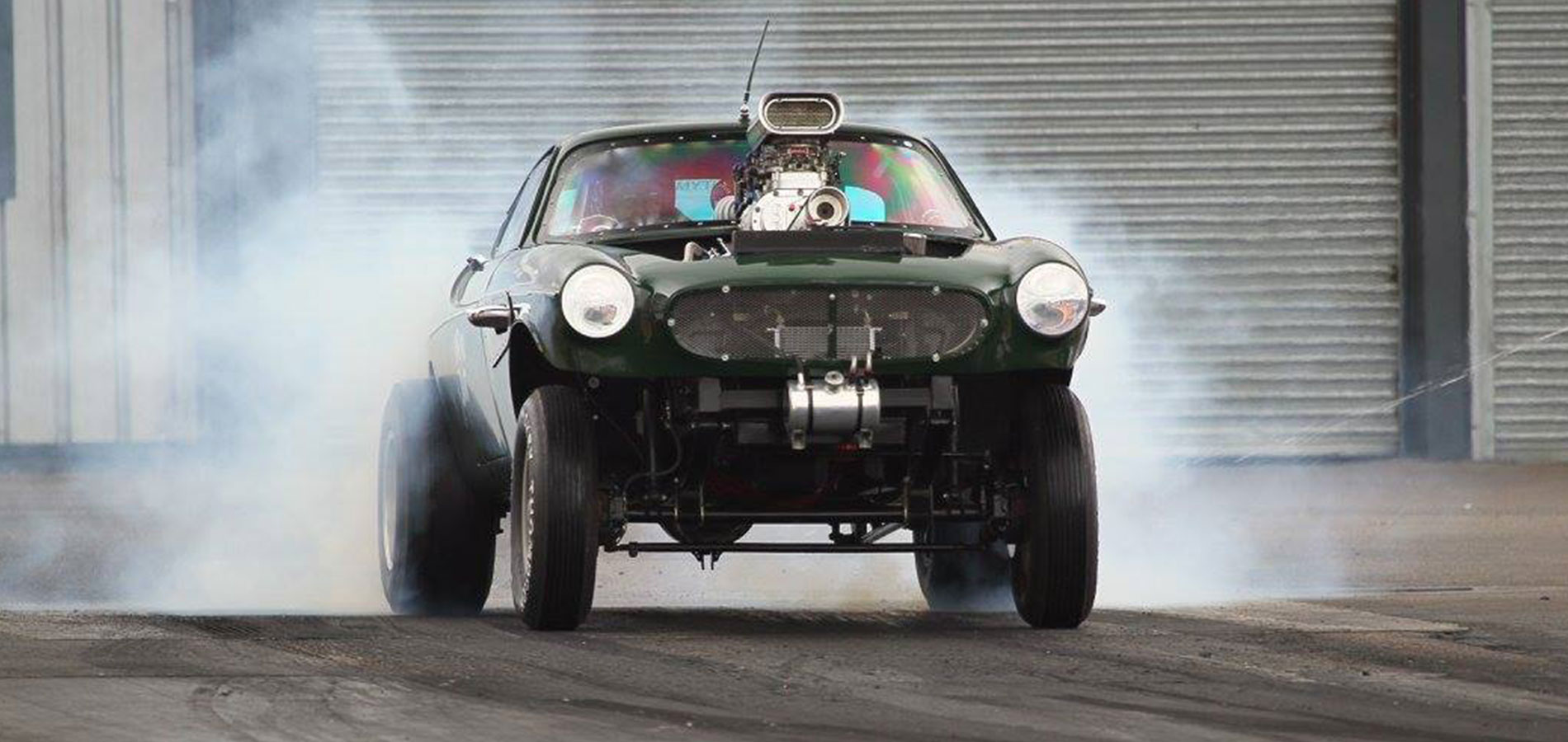 Volvo P1800 Gasser alla finale del Hot Wheels Legends Tour