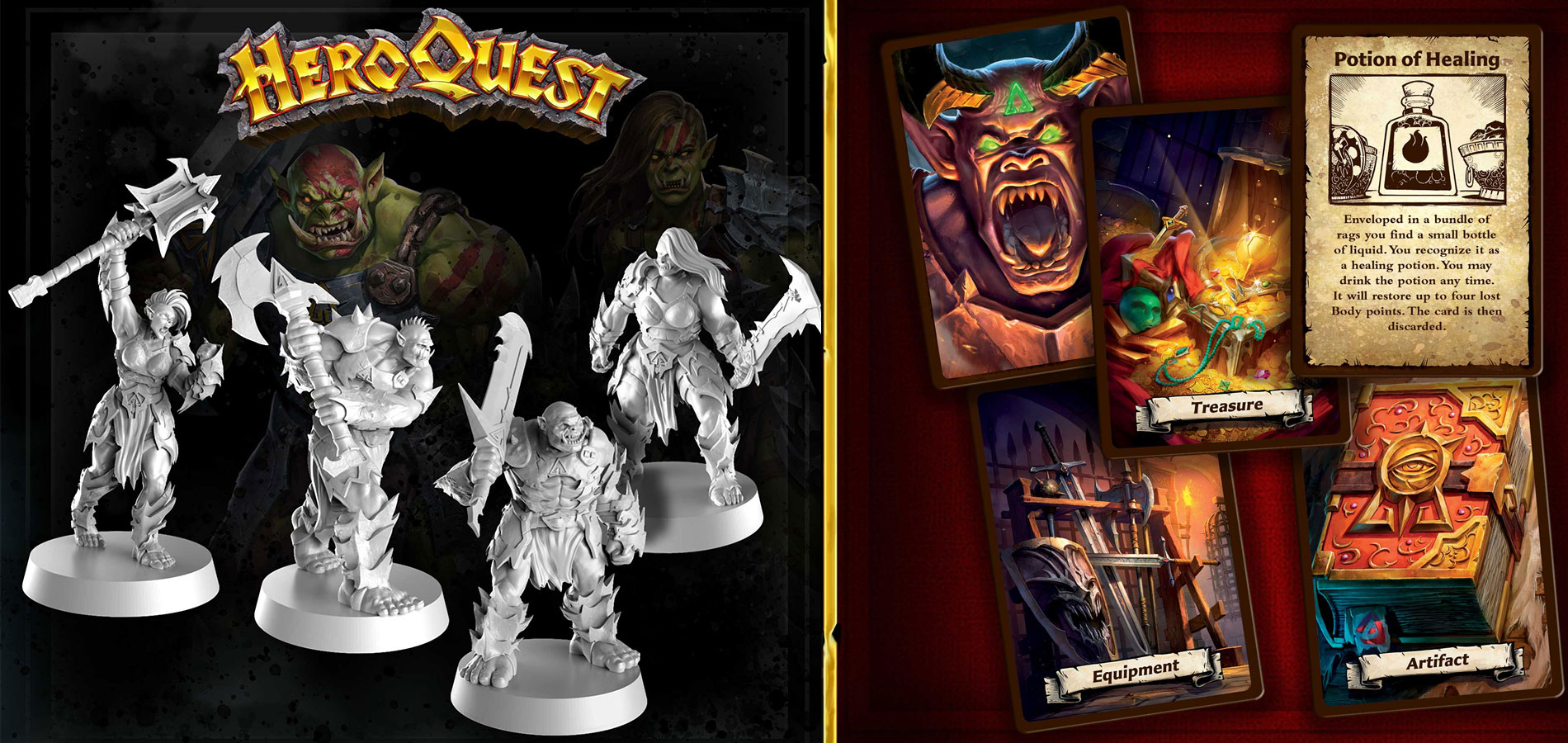 HeroQuest, il iconico gioco di avventura e ruolo torna sugli scaffali dei negozi di giocattoli