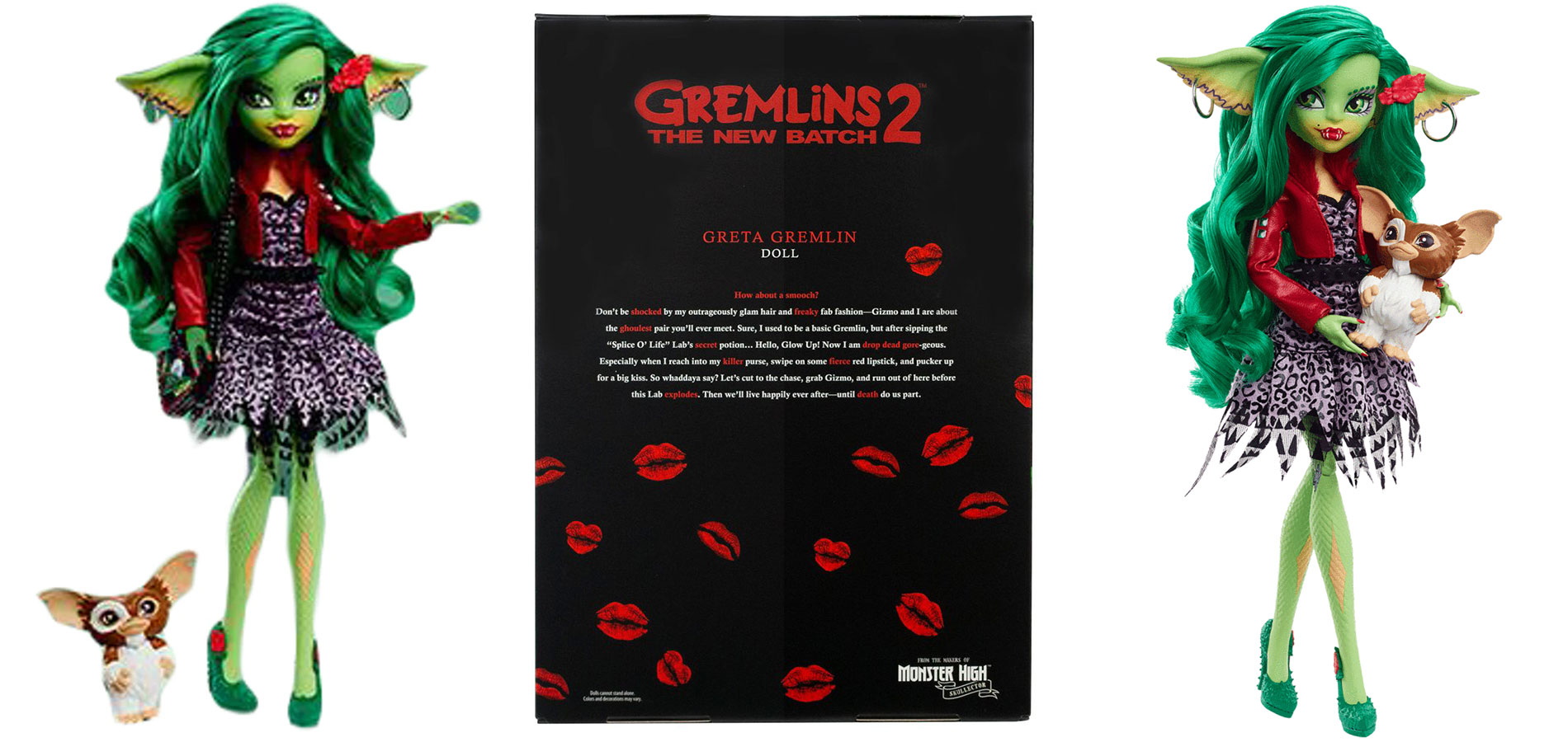 Mattel presenta la bambola Greta Gremlin Monster High Skullector