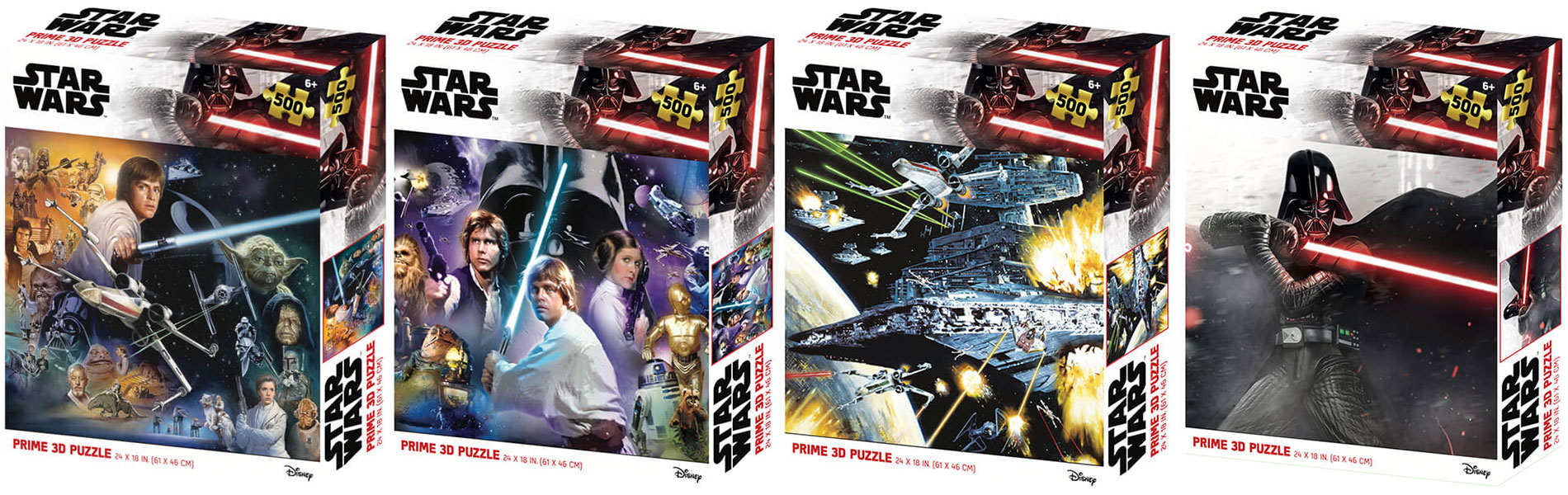 Puzzle Star Wars Kidicraft con effetto Prime 3D