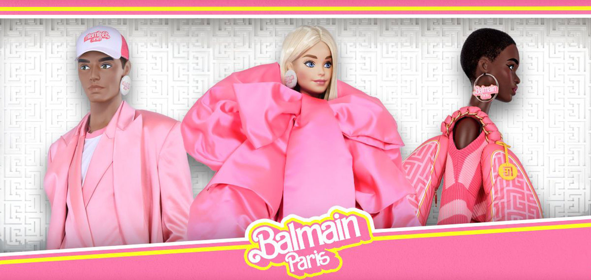 La maison di moda Balmain e Barbie si preparano con una collezione in collaborazione