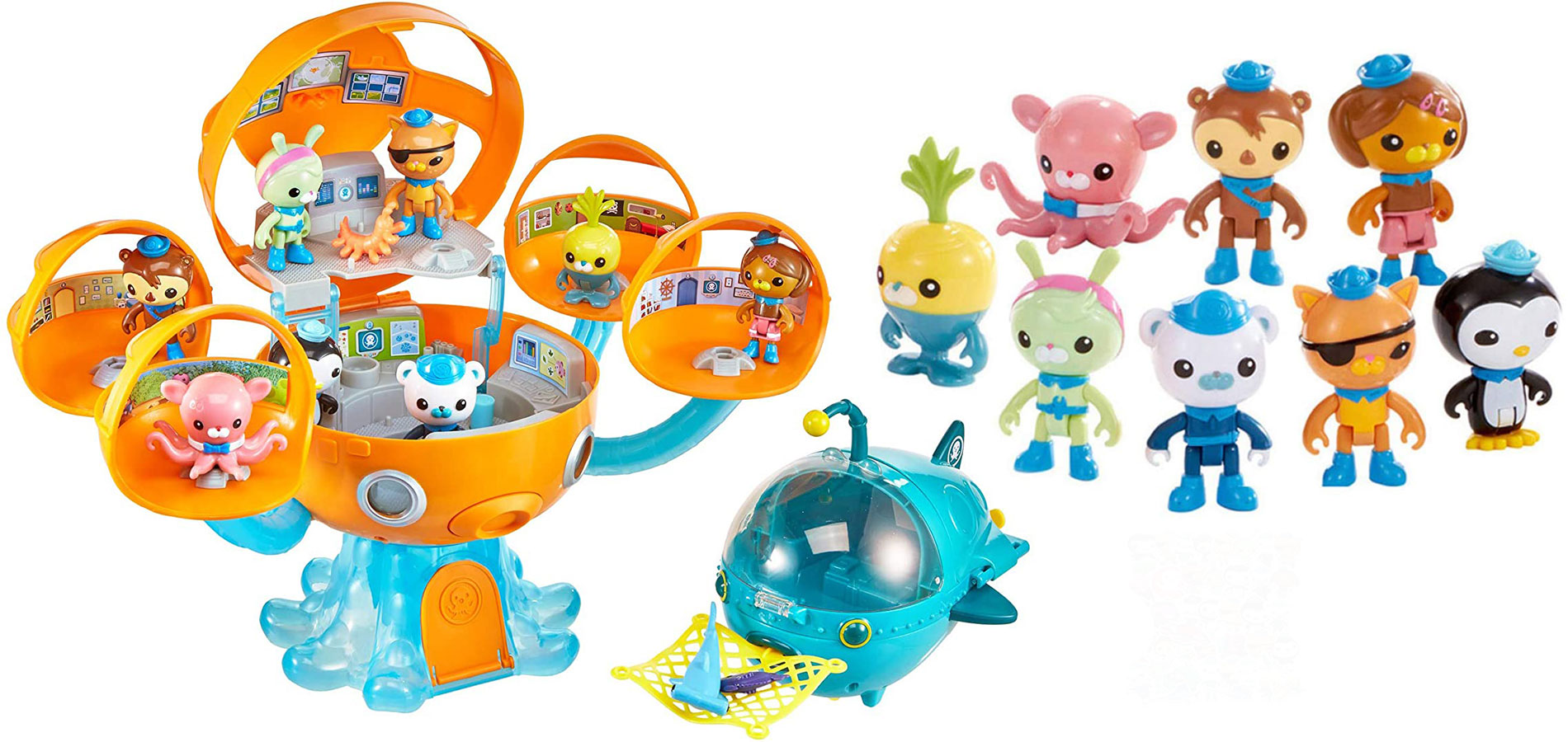 Prima occhiata alla nuova linea di giocattoli Octonauts di Moose Toys